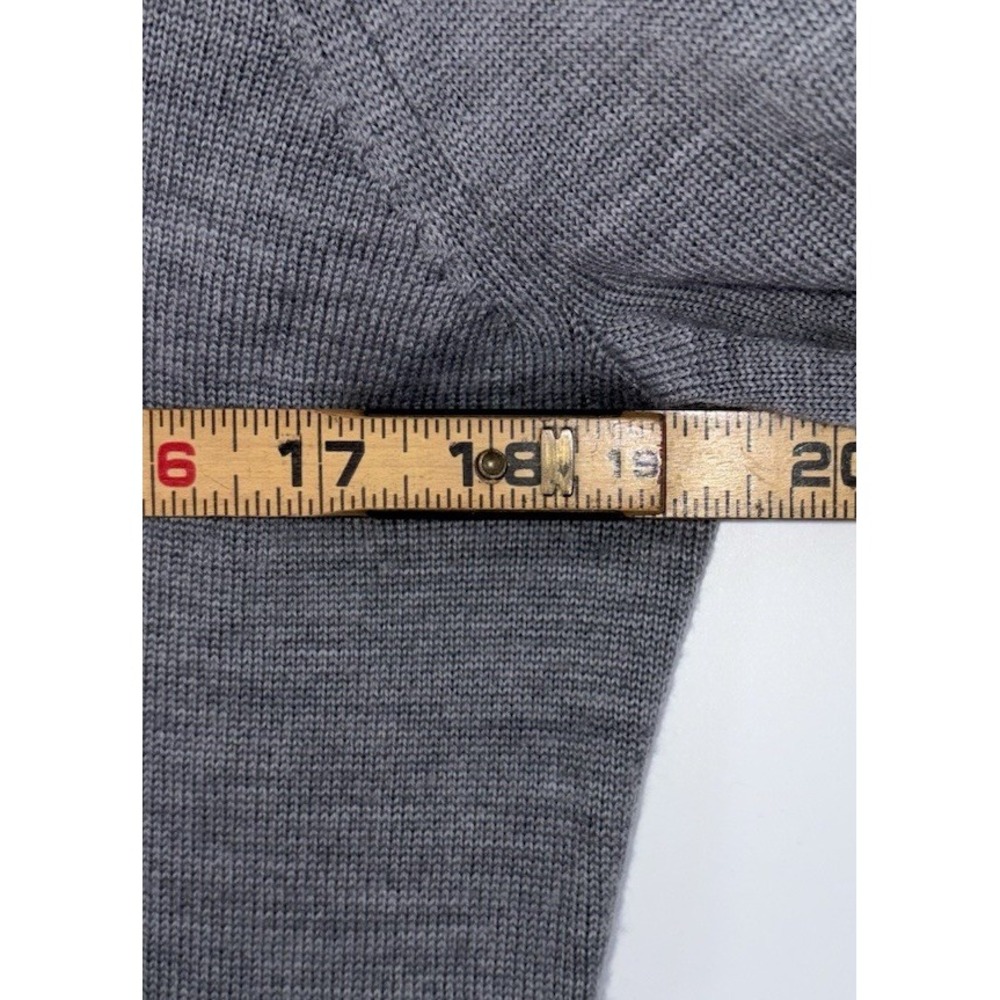 J Crew Collared Merino Wool Sweater Dress Midi Preppy Capsule Small - Picture 3 of 7